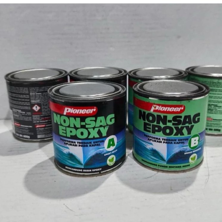 Pioneer Epoxy non sage A 400 gram & B 395 gram (set) Guarantees 100% Original