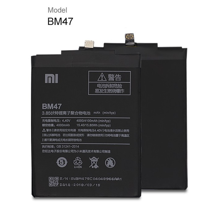 Baterai Redmi 4X BM47 Battery Original Copotan Redmi 3
