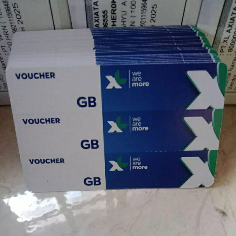 Bahan Inject Voucher kosong XL.