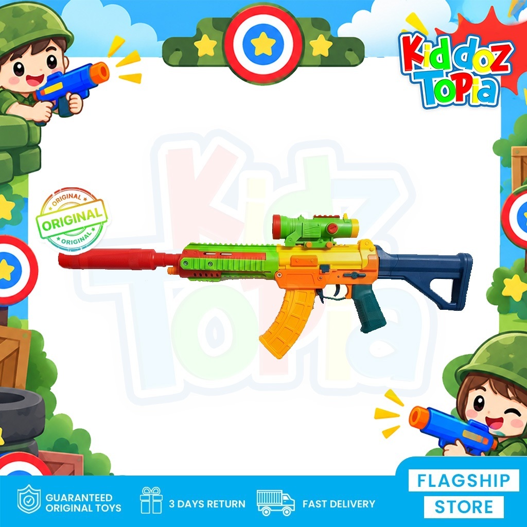 Mainan Anak Water Gel Blaster Bola Gel Air Electric QBZ191 Water Jelly Toys