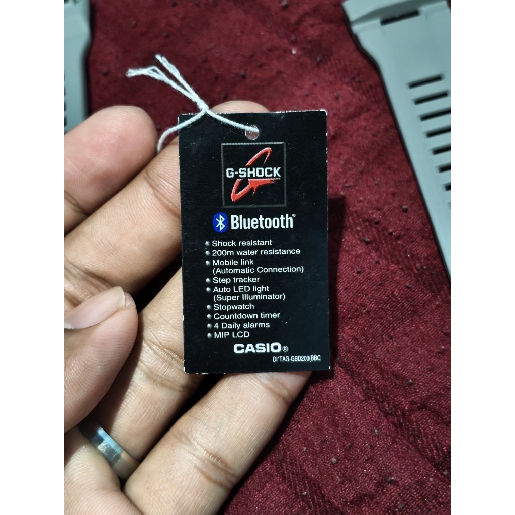 Strap Casio G-Shock GBD 200 Original copotan