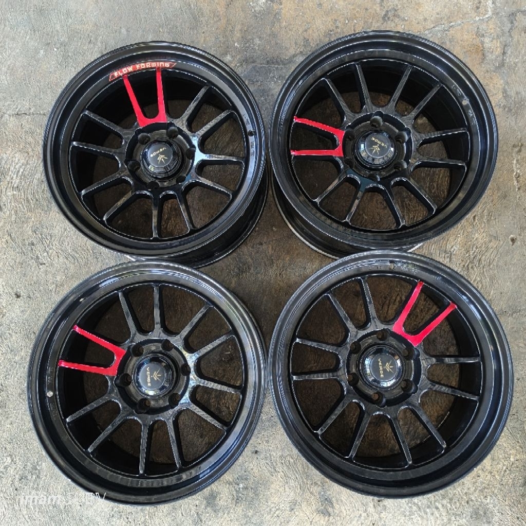 Velg Second Venom R18 pcd 6x139 untuk Pajero, Fortuner, Strada dll