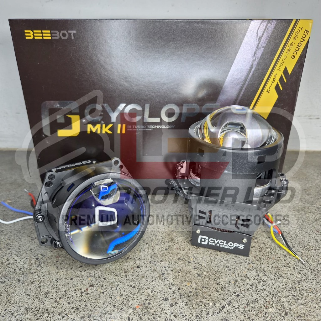 BILED BEEBOT GP CYCLOPS MK II Laser 98W / 130W / PROYEKTOR BILED Viral Bee Bot GP Cyclops MK2 / LASE