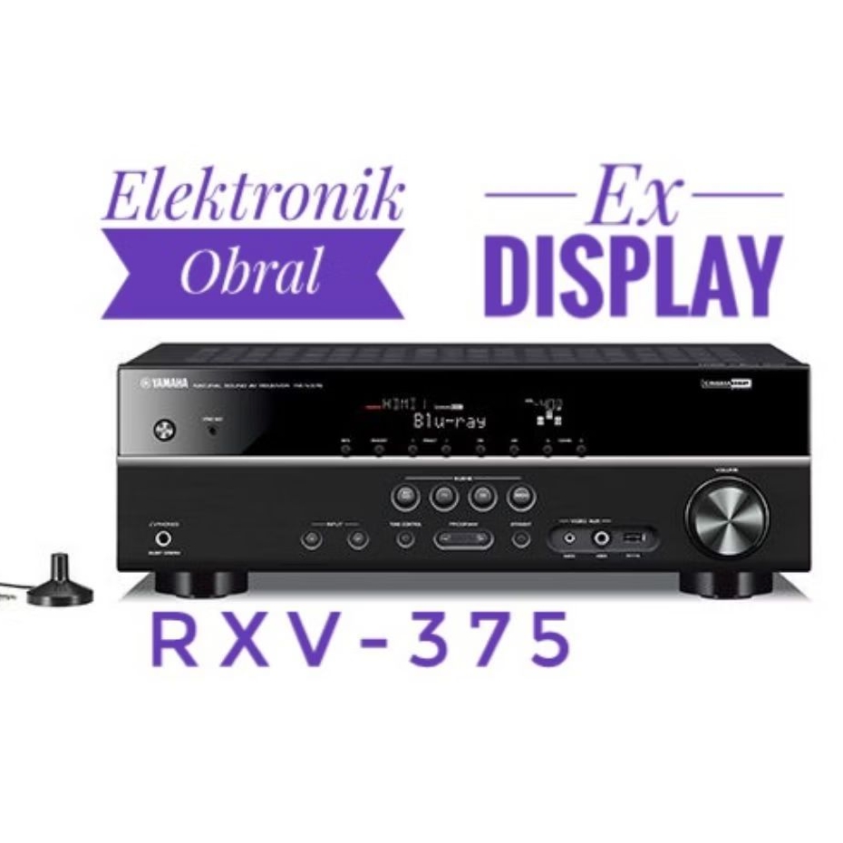 Yamaha AV receiver RXV-375 , 5.1 channel av receiver