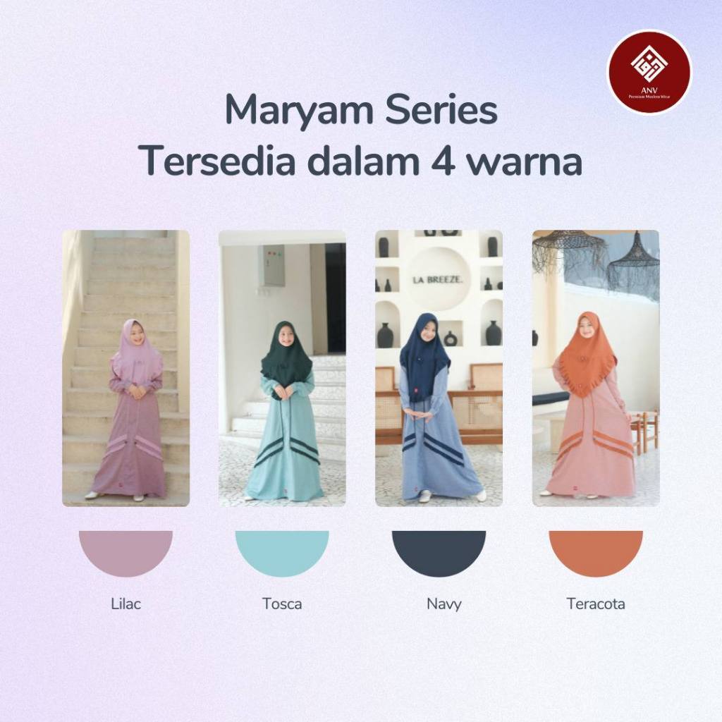 Gamis Maryam & Koko Hisyam by ANV