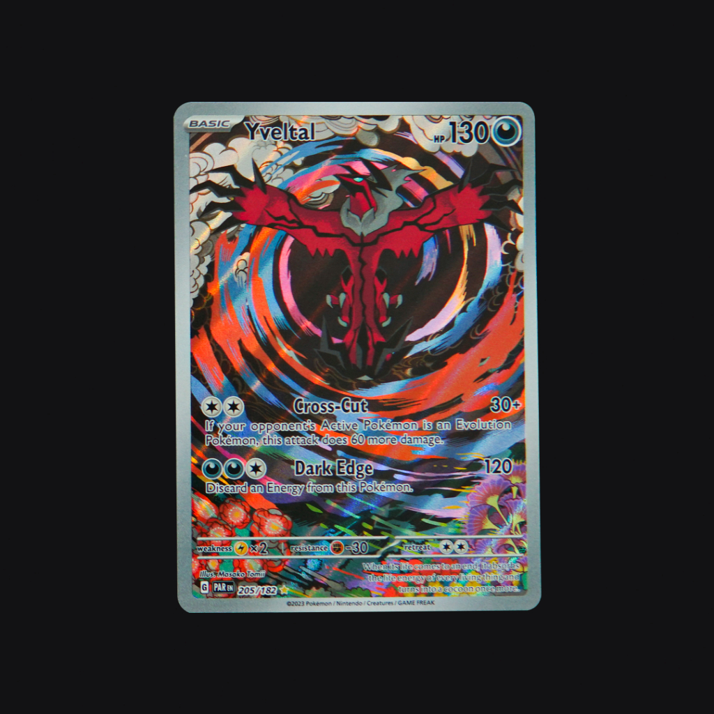 Yveltal Illustration Rare Paradox Rift 205/182