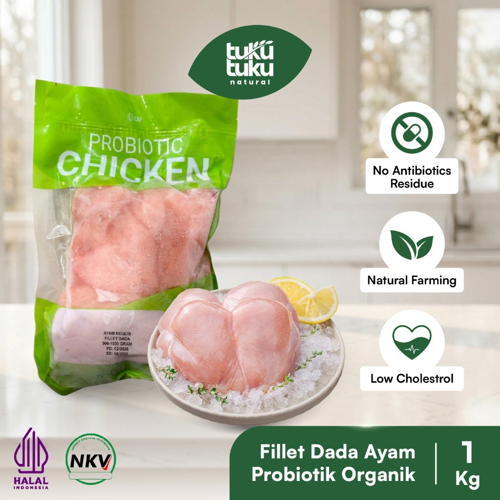 Fillet Dada Ayam Probiotik Frozen 900-1000gr