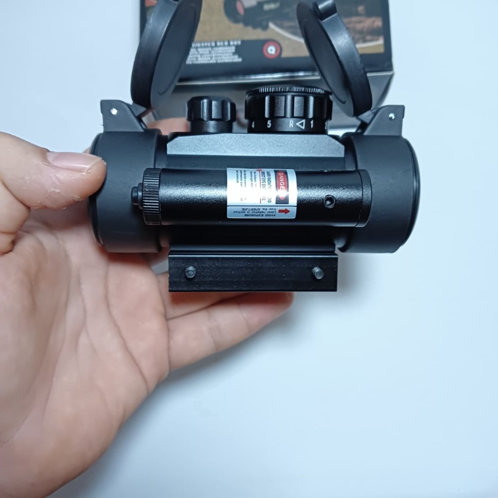 Red Dot Laser 1x40 Ring Gold Teleskop Bola Balik Lensa 1X40 Dot Kecil Merah