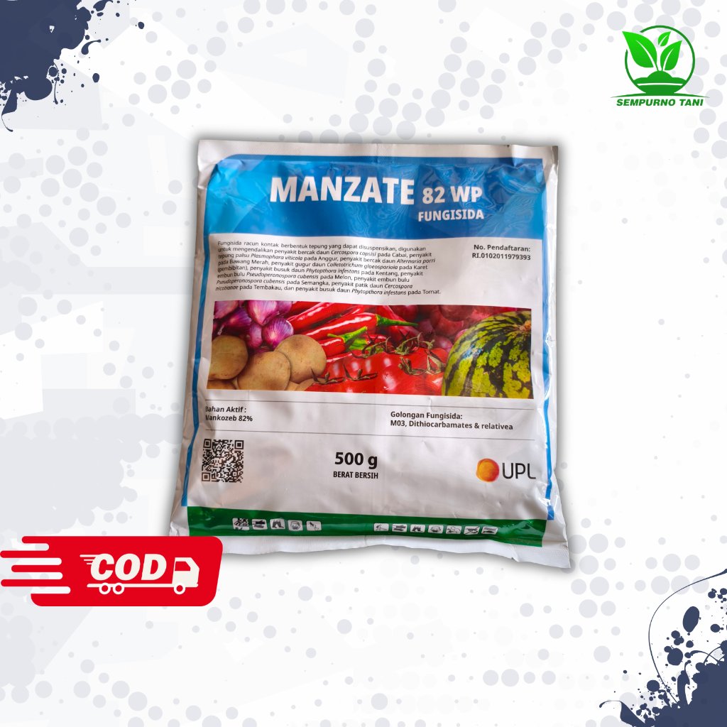 Manzate 82 WP 500 GRAM fungisida sistemik Mankozeb