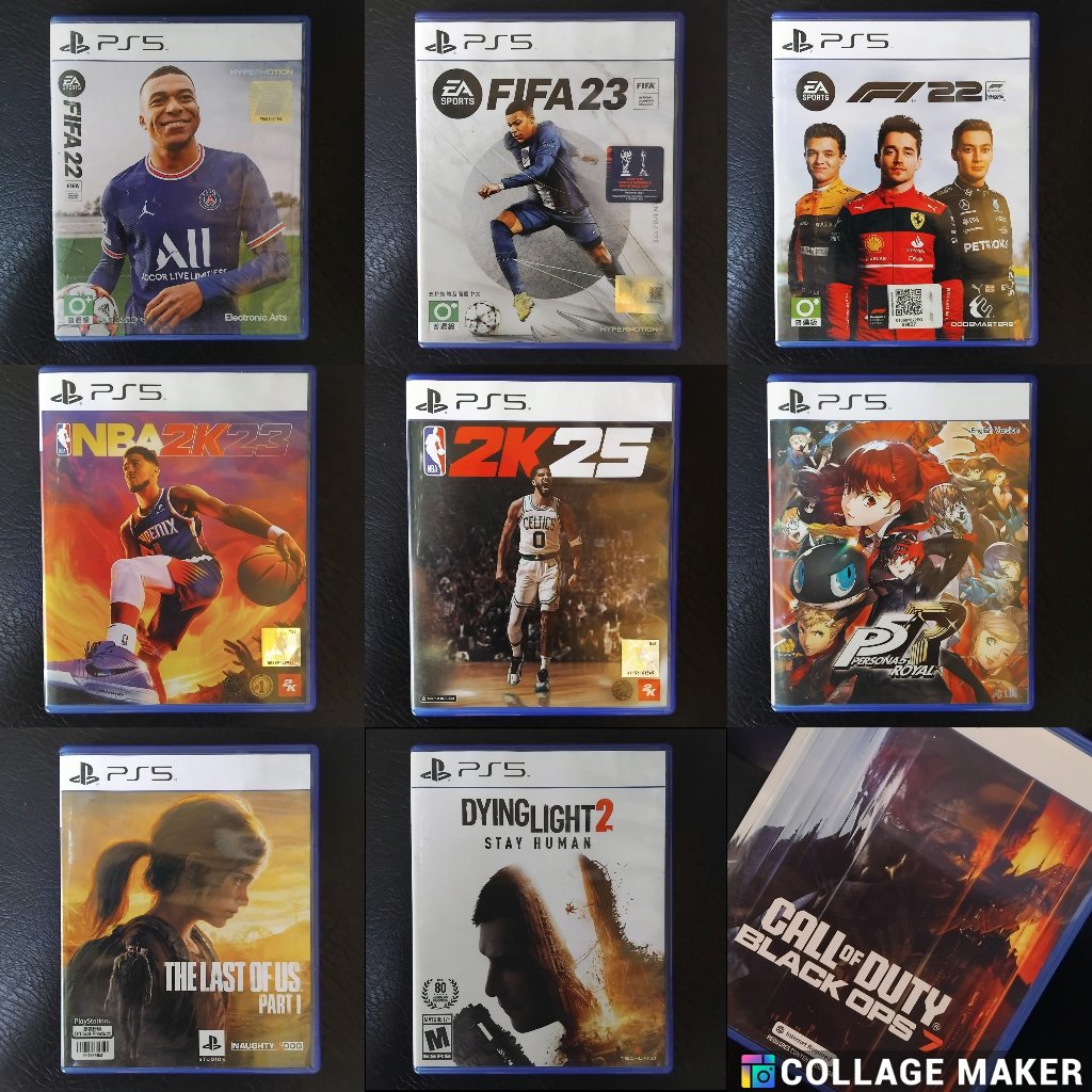 Kaset BD PS5 Original (Banyak Pilihan)