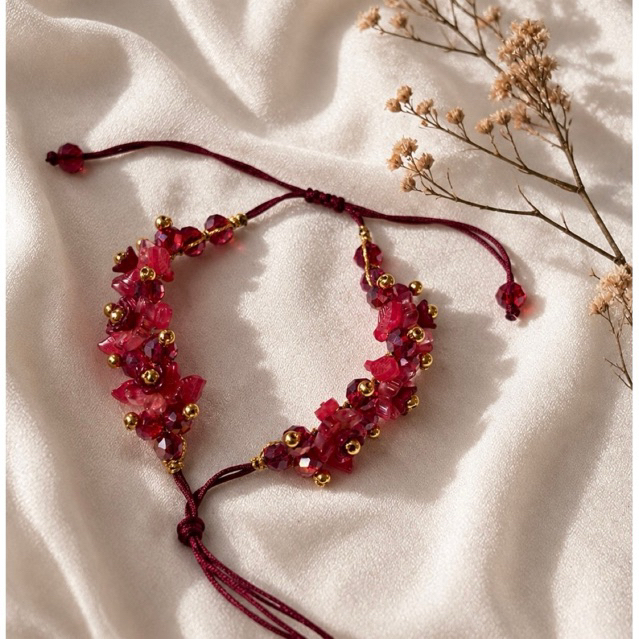Gelang pandora bunga tali buka tengah/ gelang fairy emas