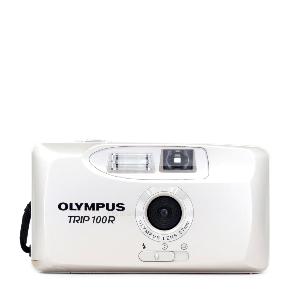 Kamera Film Analog OLYMPUS TRIP 100R - Point & Shoot 35mm | Built-in Flash | Fokus Tetap | Gulung Ot