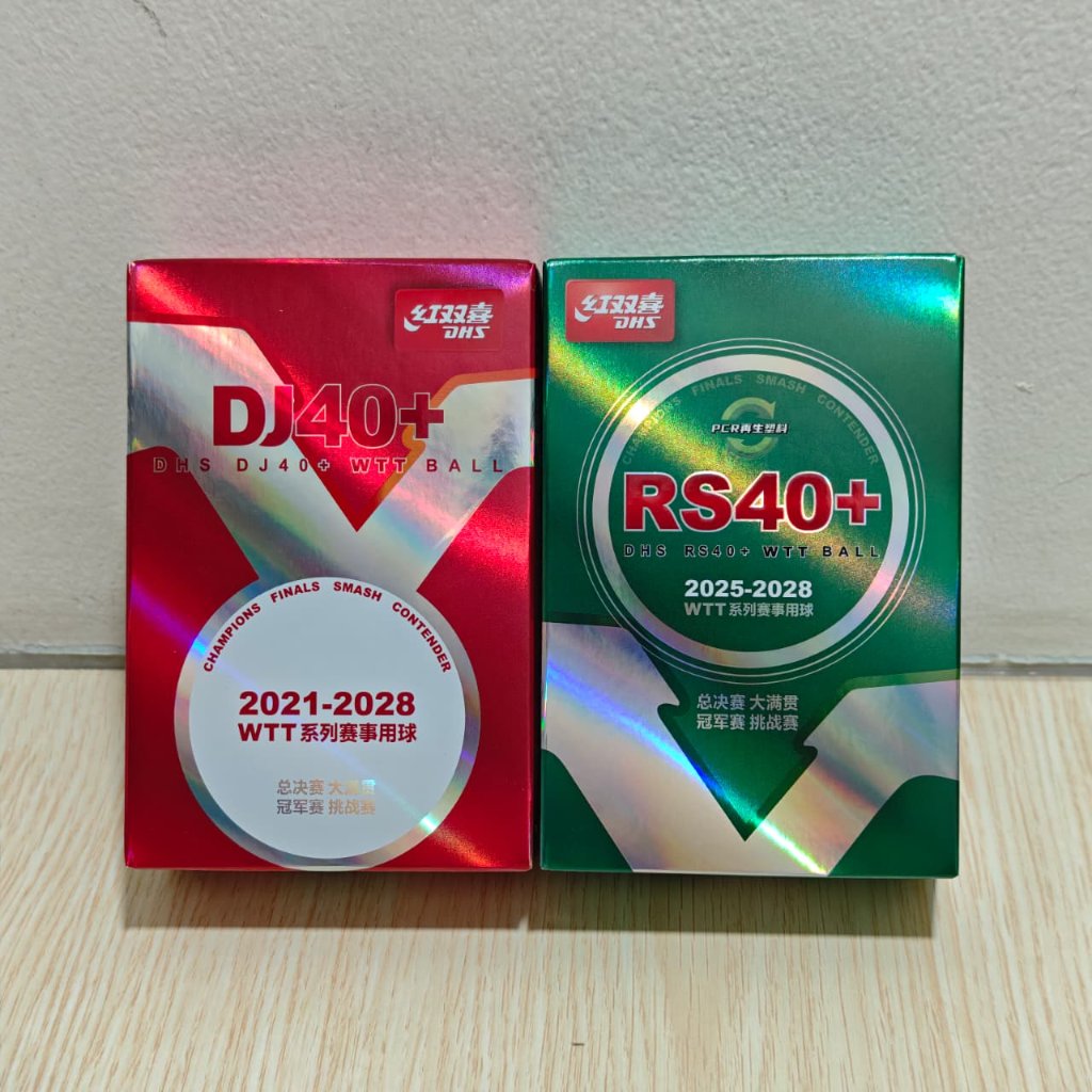 BOLA PINGPONG DHS WTT DJ40+ 3 STAR ITTF WORLD TOUR BOLA TENIS MEJA DHS RS40 WTT DJ40+ 3STAR BOLA PIN