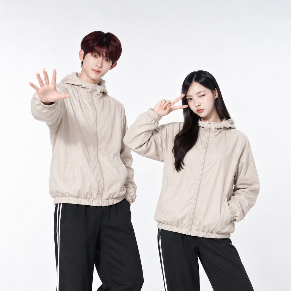 Aizora.Co - Jaket Olahraga Parasut Pria Wanita Sport Jogging Running Gym Fitnes Yoga Zumba