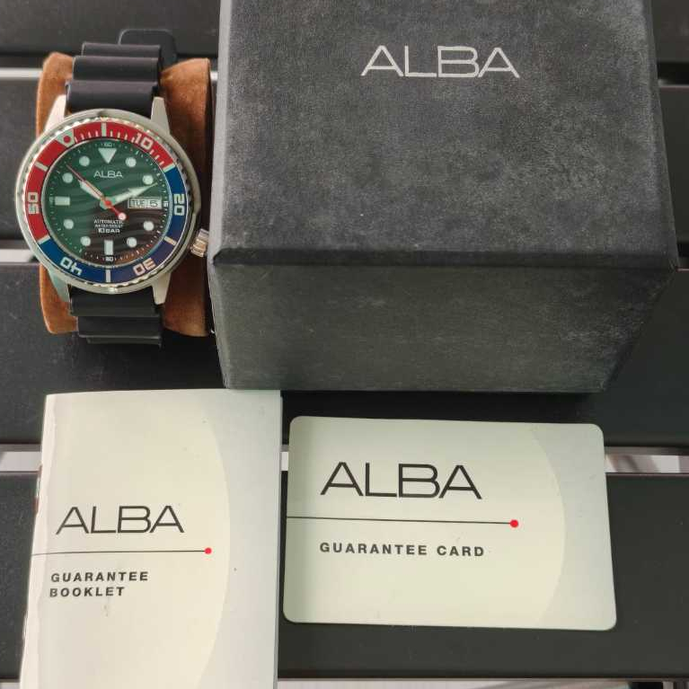 Alba AL4351X1 Automatic - Alba Tuna - Ori Resmi Preloved Like New Pemakaian Sendiri Jarang Dipakai