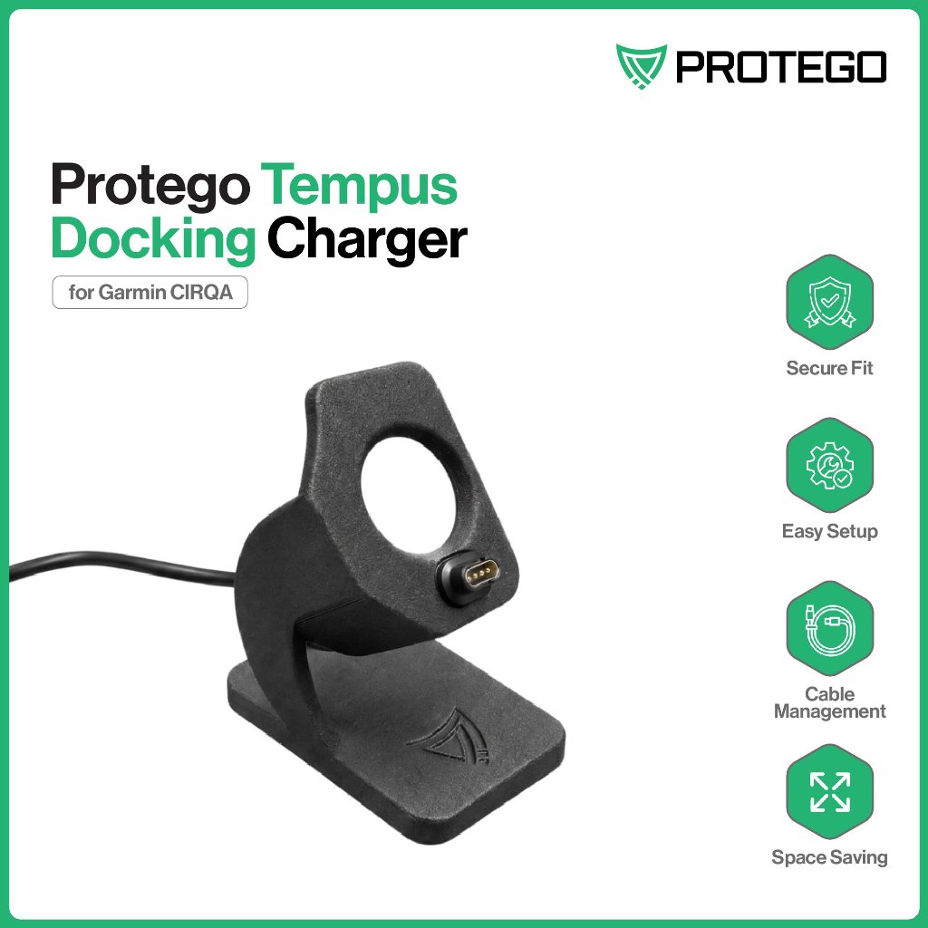 Dock Charger Stand Garmin CIRQA Charging Protego Tempus Docking (PB-006)