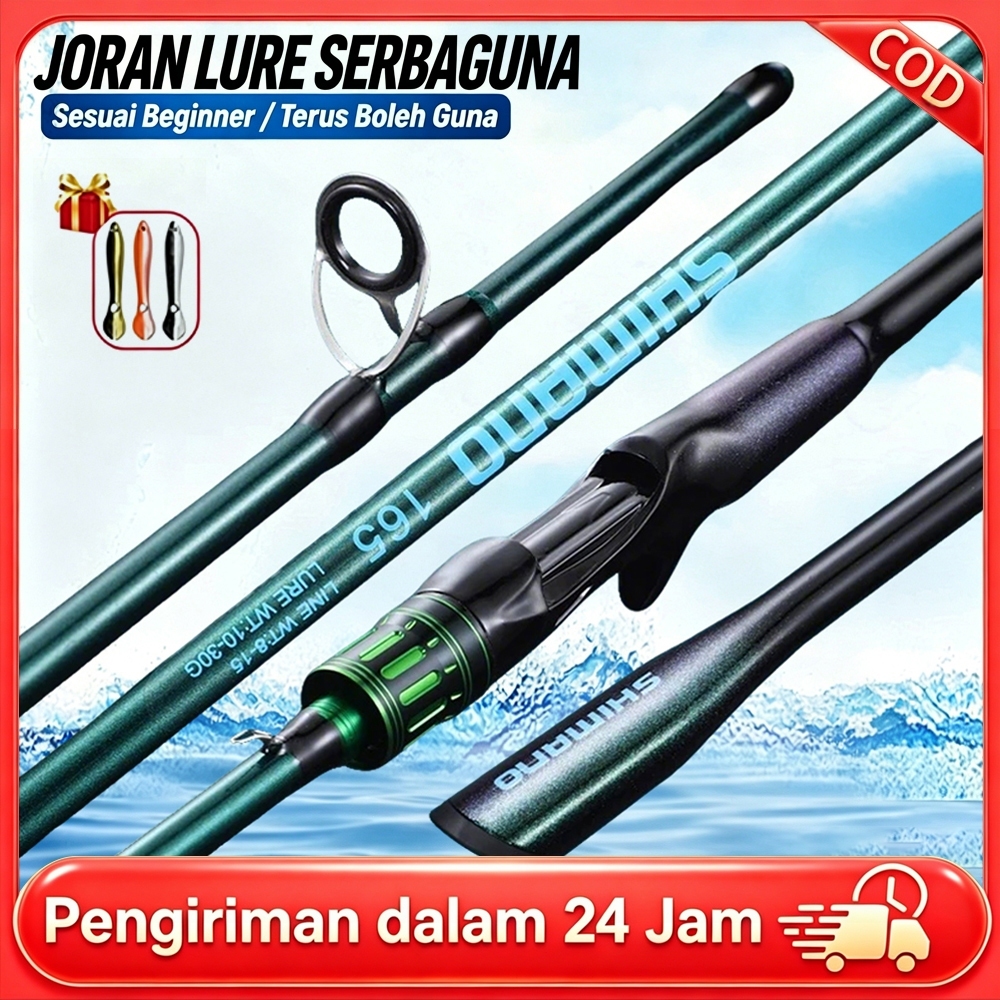 DAIWA Joran Pancing Karbon M Power | Spinning Casting Jigging Rod | Batang Pancing Laut Danau Carbon