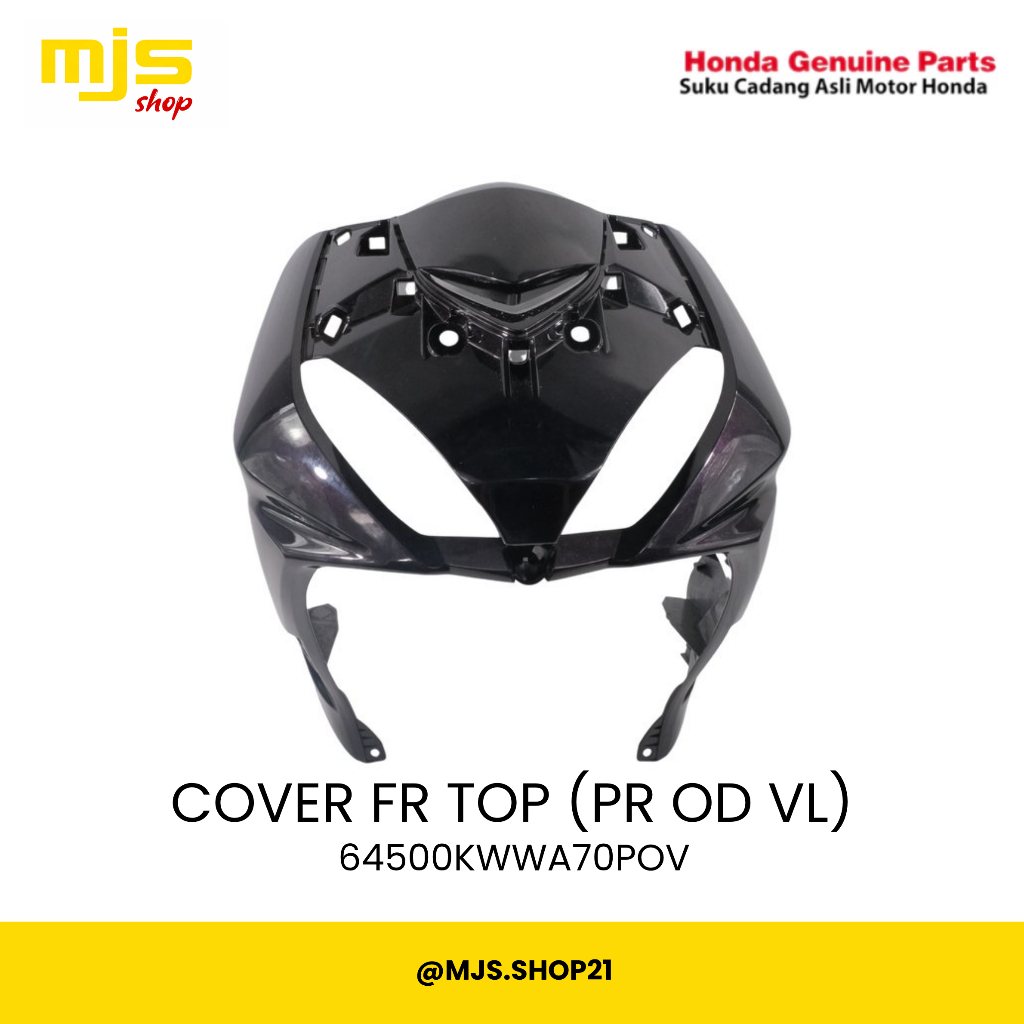 Cover Tameng Depan Ungu Honda Revo 110 KWB [64500-KWW-A70POV]