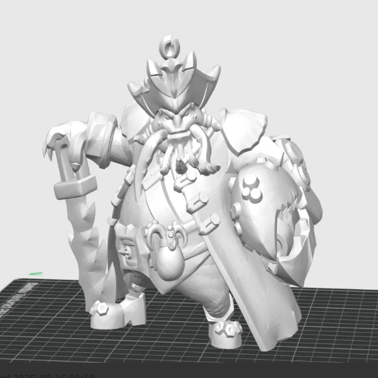 3D FIGURE MOBILE LEGEND BANG BANG HERO FRANCO TANK