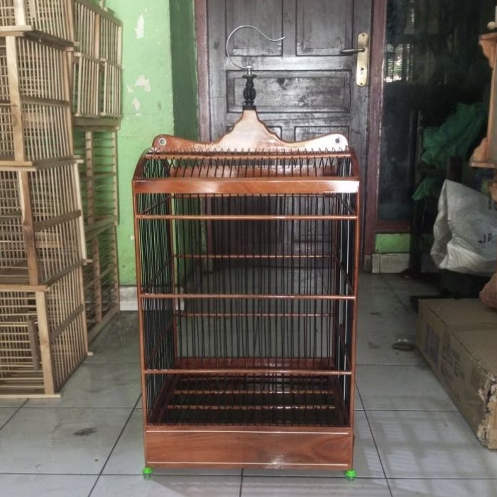 KANDANG KOTAK REPLIKA EBOD MODEL LIST NOMOR 2 - SANGKAR BURUNG