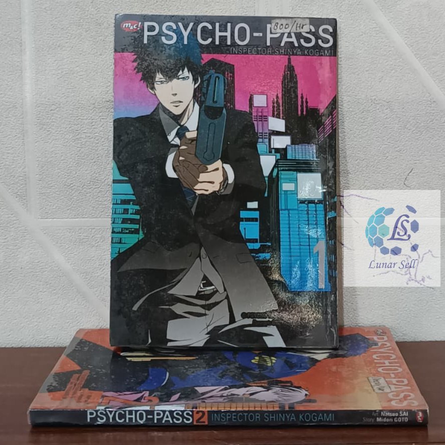 KOMIK PSYCHO PASS SERI 1&2 CABUTAN/ BEKAS
