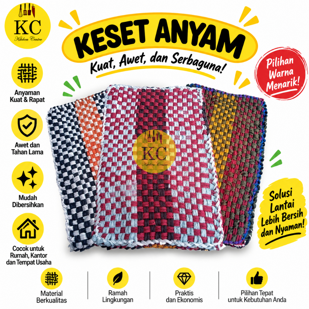 KESET ANYAM / KESET ANYAM KAKI