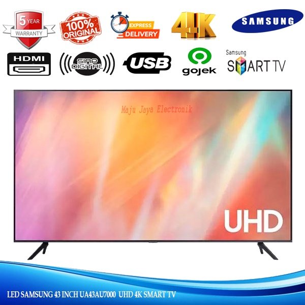 SAMSUNG LED TV 43 Inch UA43U8000FKXXD HDMI USB DVB2 Digital 4K UHD Crystal SMART TV