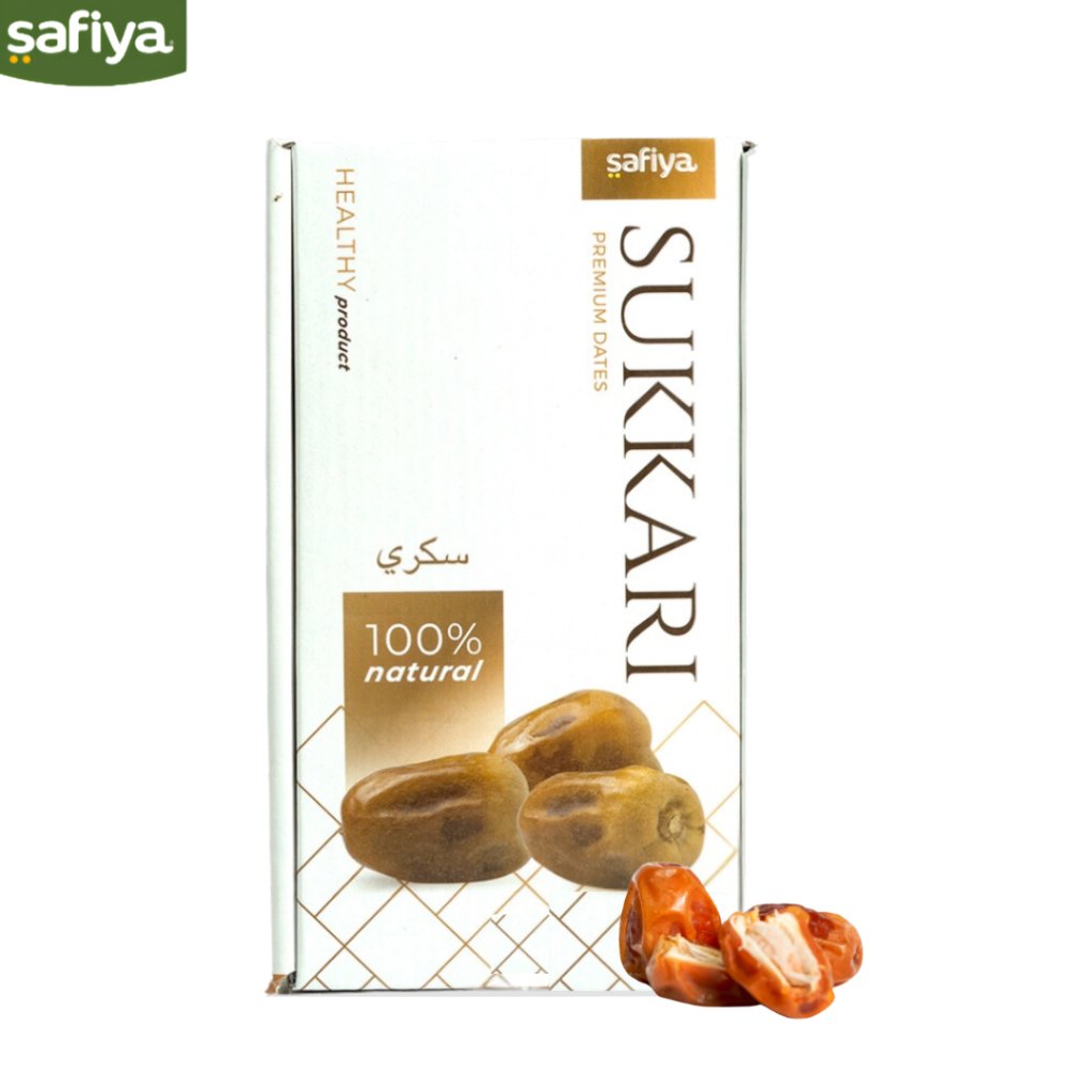 Safiya Kurma Sukari Raja 1 kg Basah Lembut Original