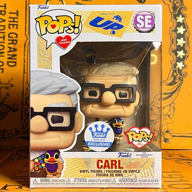 Funko Pop with Purpose Disney: Up - Carl with Snipes #SE | Funko Shop