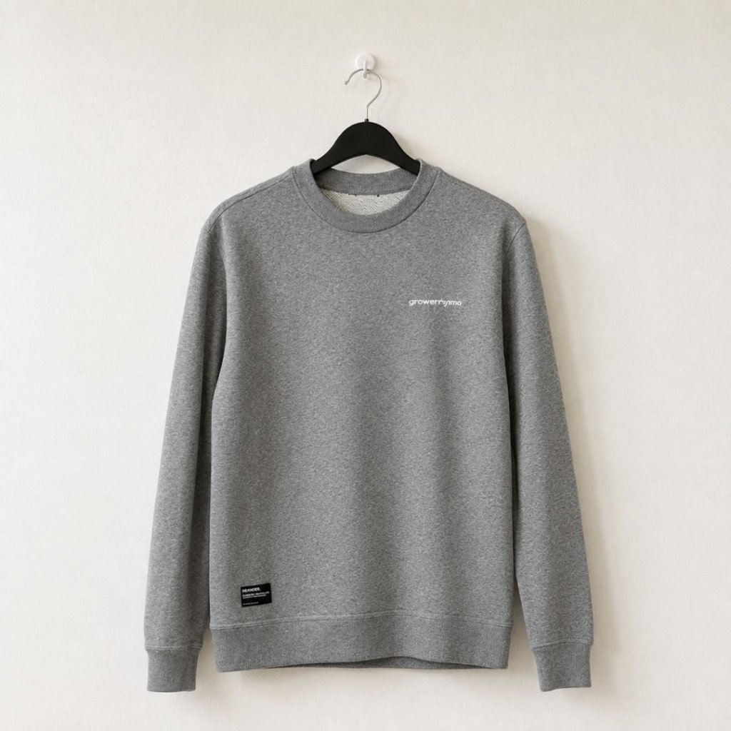 GROOVERHYME crewneck sweater - size M | not oioi LMC muahmuah