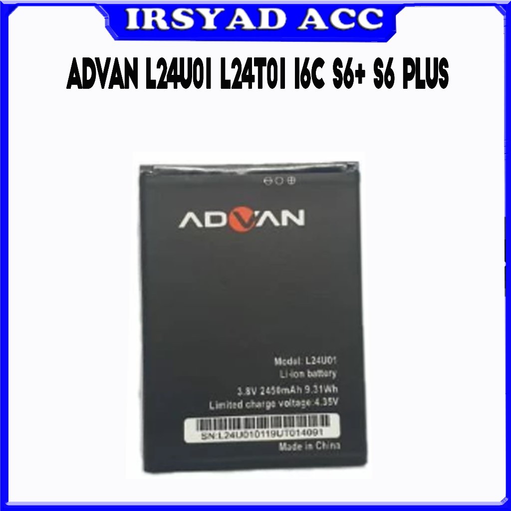 Baterai Advan i6c L24U01 Batre Advan S6 Plus LT24T01by mj3