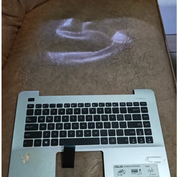 Frame keyboard dan keyboard Asus X455L