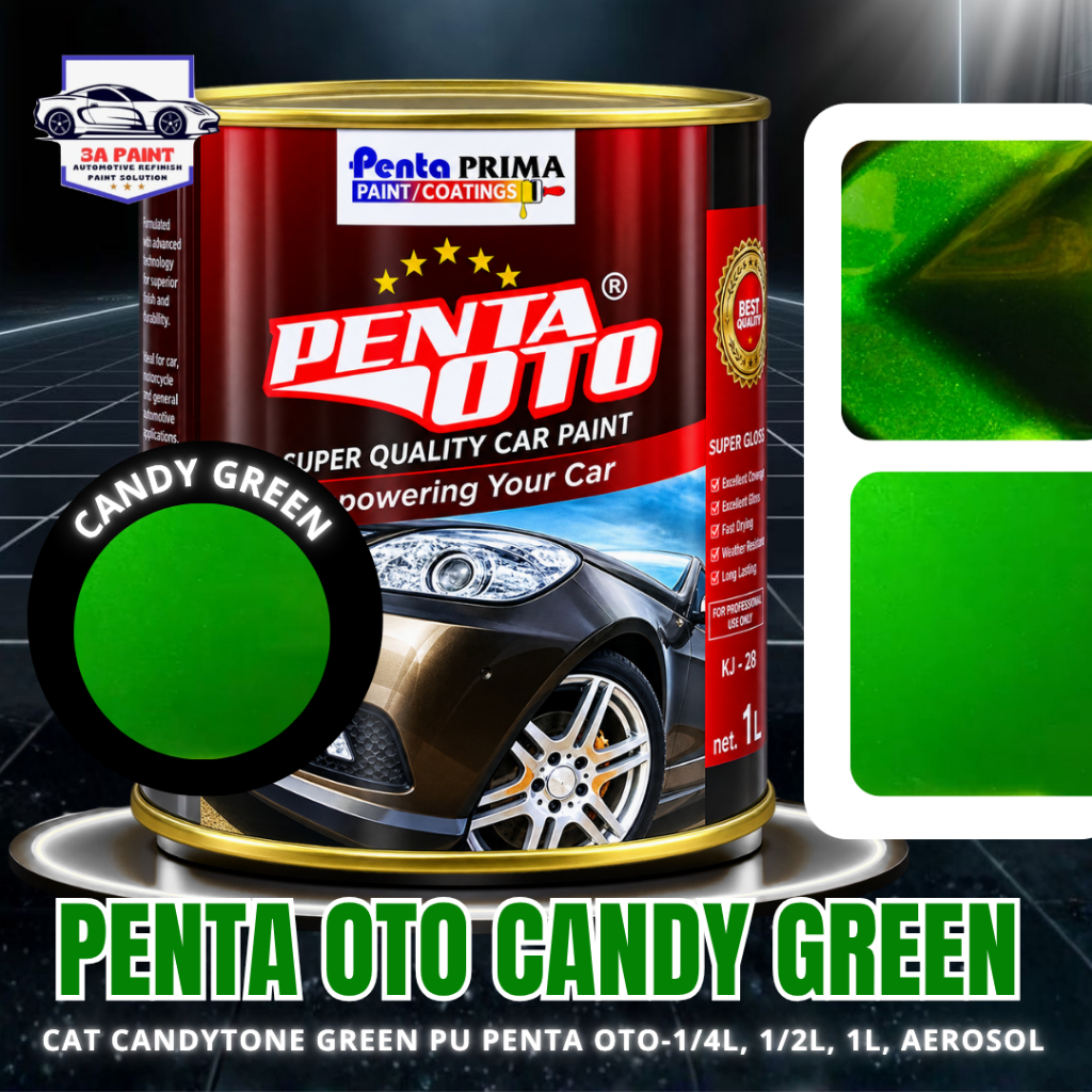 CAT CANDYTONE GREEN PU- PENTA OTO
