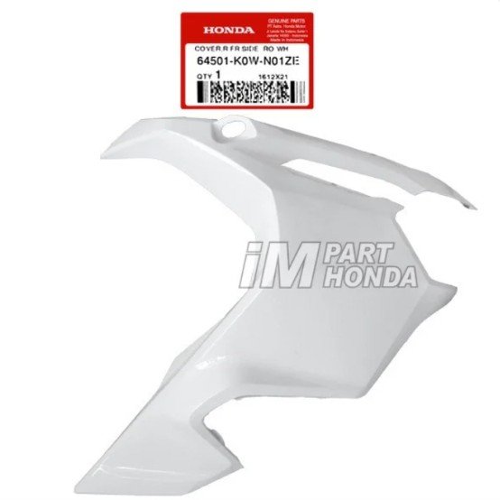64501-K0W-N01ZE 64601-K0W-N01ZE Cover R Fr Side Sayap Kanan Kiri ADV 150 Putih Tulang