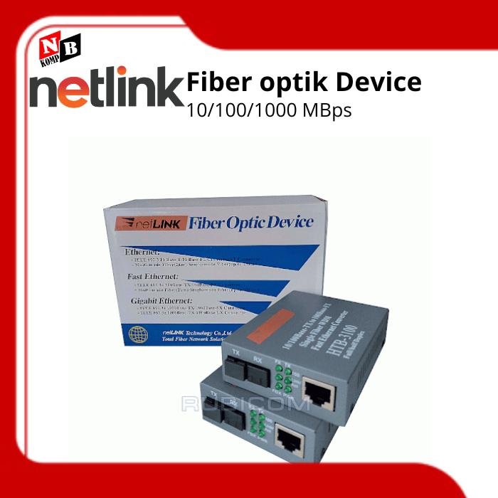 HTB netlink Fiber optik Corveter 10/100/1000MBps  Gigabit