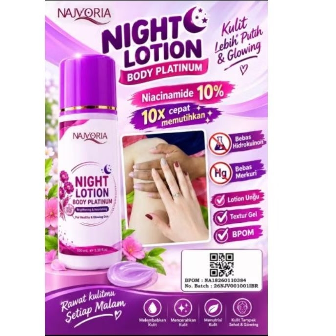 HB LONTION PLATINUM BPOM AMPUH MEMUTIHKAN