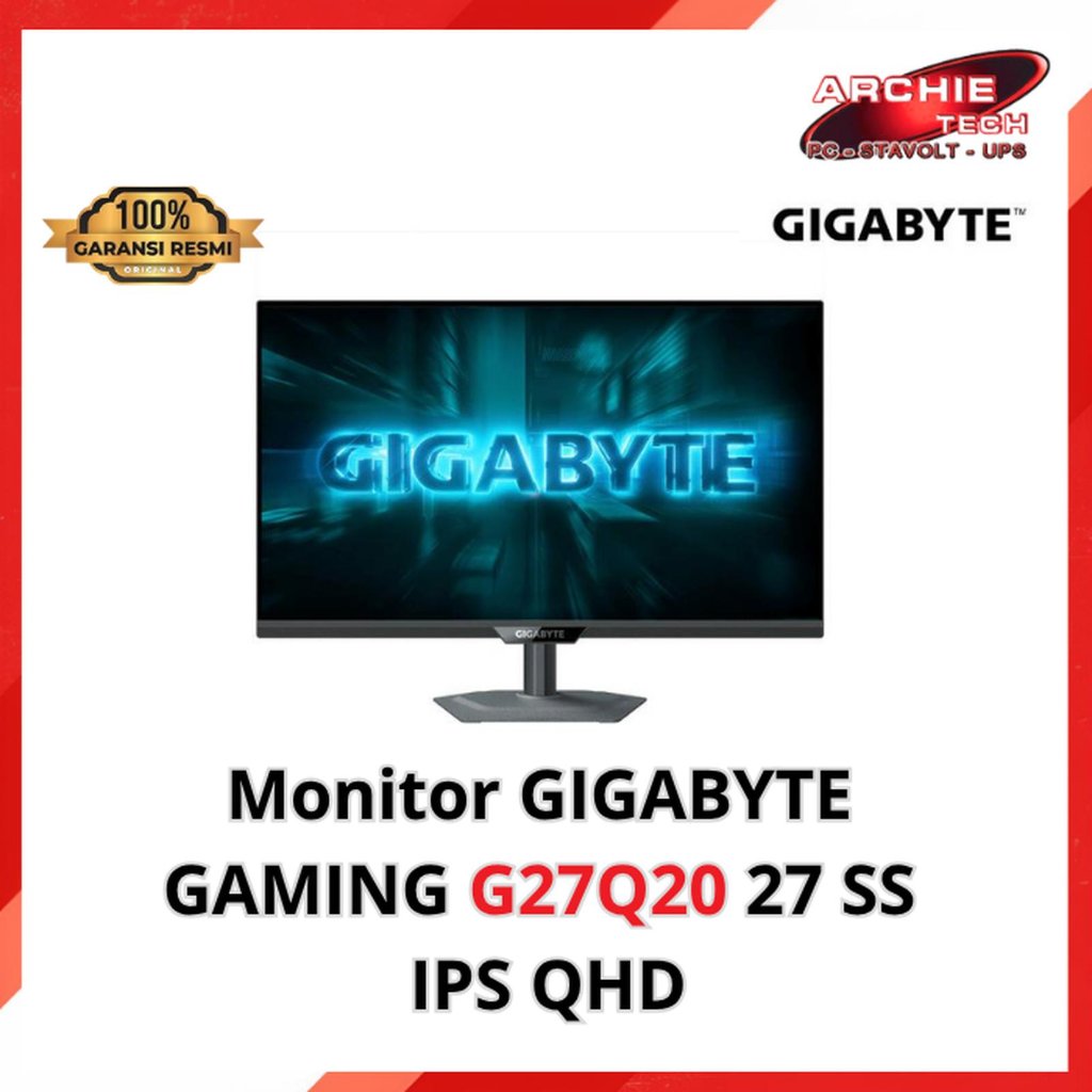 Monitor GIGABYTE GAMING G27Q20 27 SS IPS QHD 2K 200Hz