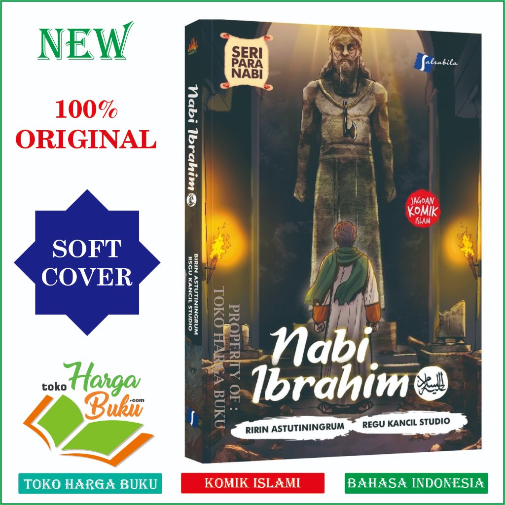 Foto Komik Nabi Ibrahim Full Color Buku Anak Seri Para Nabi Salsabila Pustaka Al-Kautsar Kids