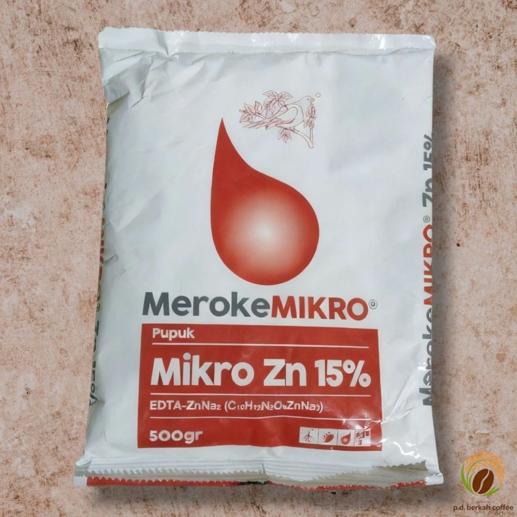 Pupuk Meroke MIKRO Zn 15% 500 Gram - Pupuk Mikro Tunggal - MerokeMIKRO® Zn-EDTA