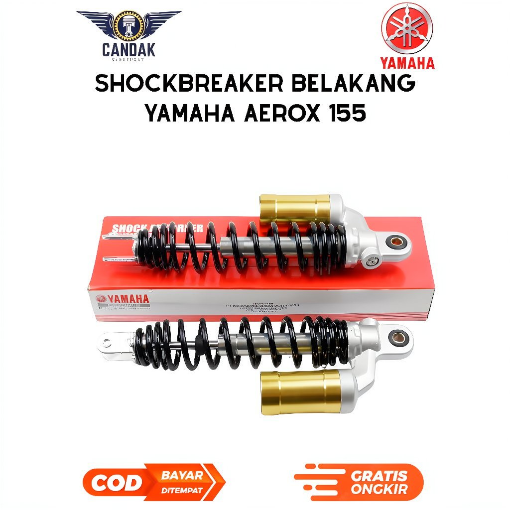 ShockBreaker Belakang Yamaha Aerox 155 Ori / Shock Belakang B65 Motor AEROX 155 - B65-F2210-00