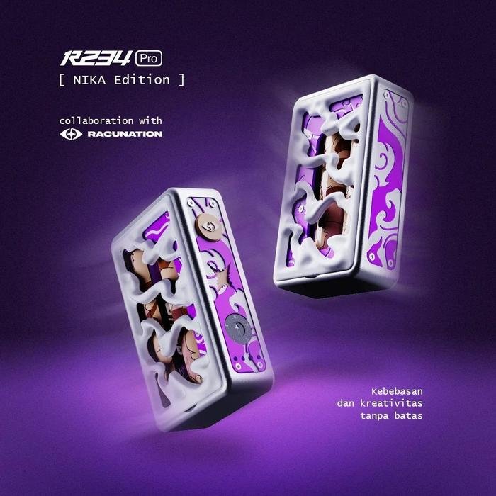 Hotcig R234 Pro Nika Edition Box Mod by Hotcig x Vape Boss x Racun