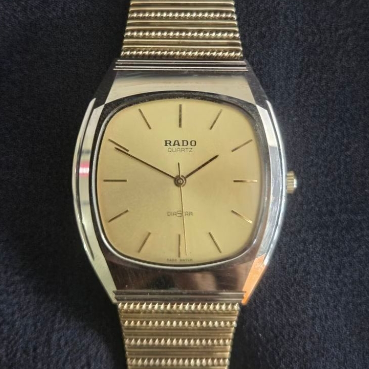 Jam Rado Diastar Tank Vintage Quartz