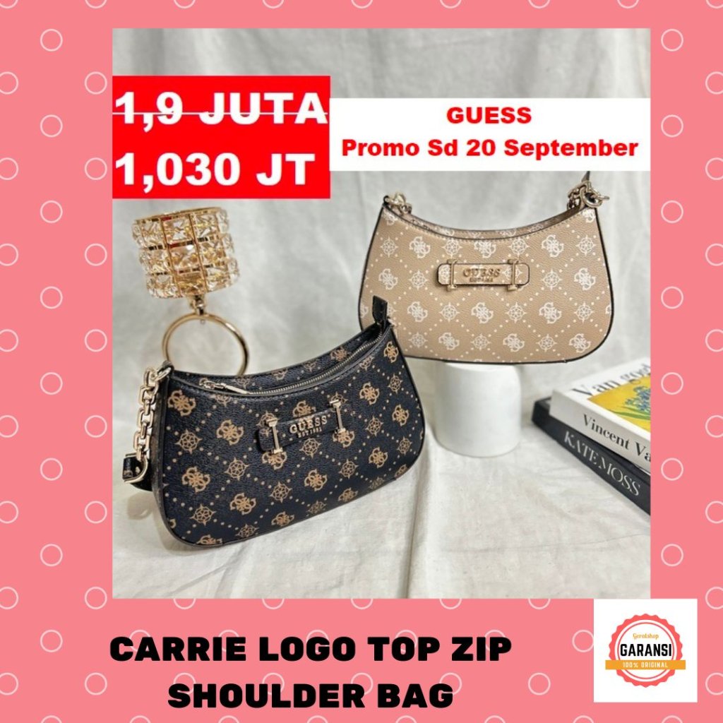 Tas Guess seri ALDINA shoulder bag original SALE STORE