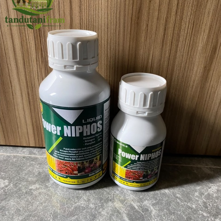 [Beli 1 free sampel ] Power NIPHOS Pupuk NPK Cair Nitrogen Fosfat untuk Padi Jagung Cabai Tomat Tana