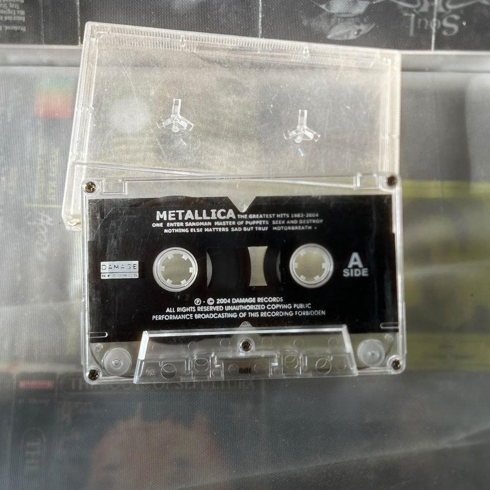 Kaset pita metalica greatest (kompilasi No cover)