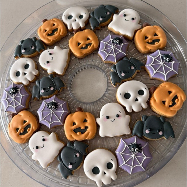 Halloween Cookies | Kukis Halloween - (Min 5pcs) Sugar Cookies / Kukis Hias / Decorated Cookies / Ic