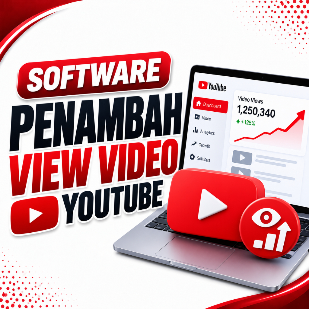 Software Penambah YouTube Views Video Tools Aplikasi Meningkatkan View Youtube Video Penonton Video 