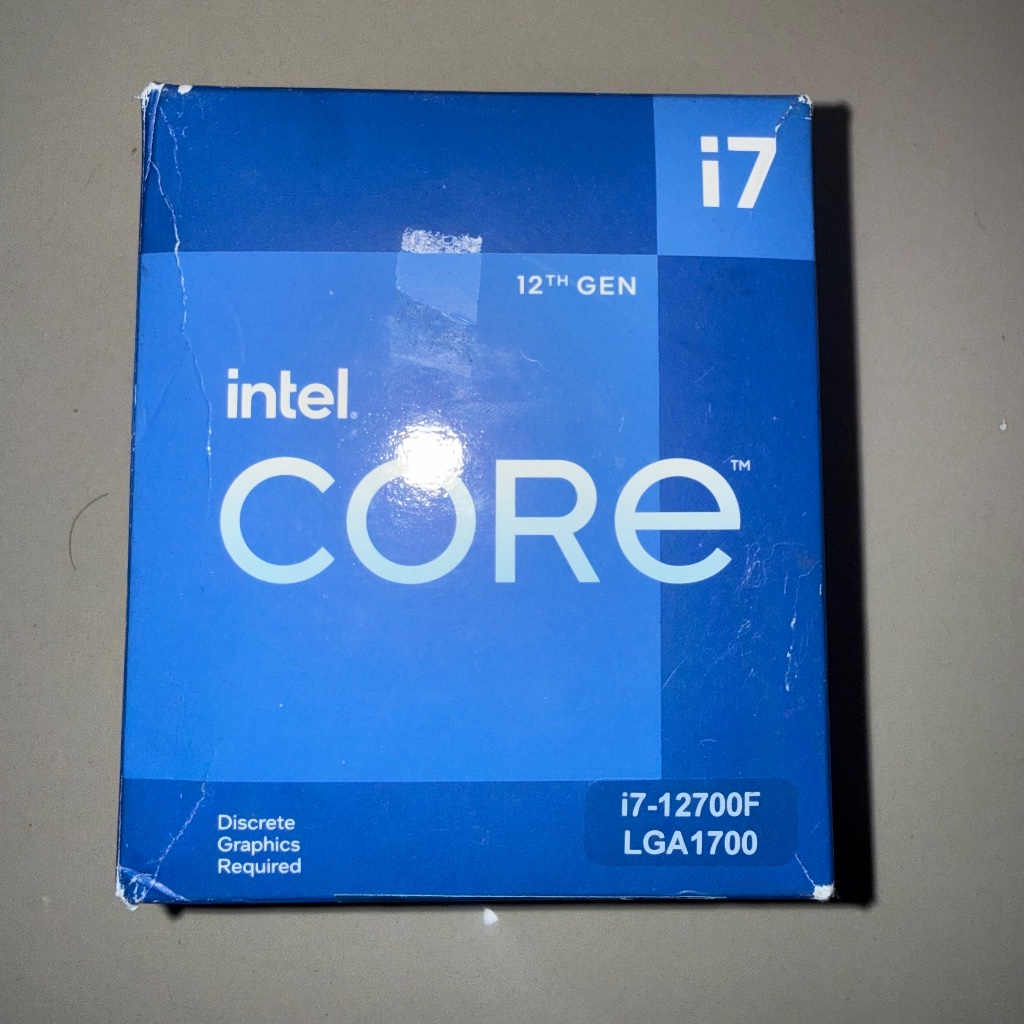 Intel Core i7-12700F Socket LGA1700 - Processor Intel Core i7 12700F Alder Lake LGA1700 - Intel i7 1