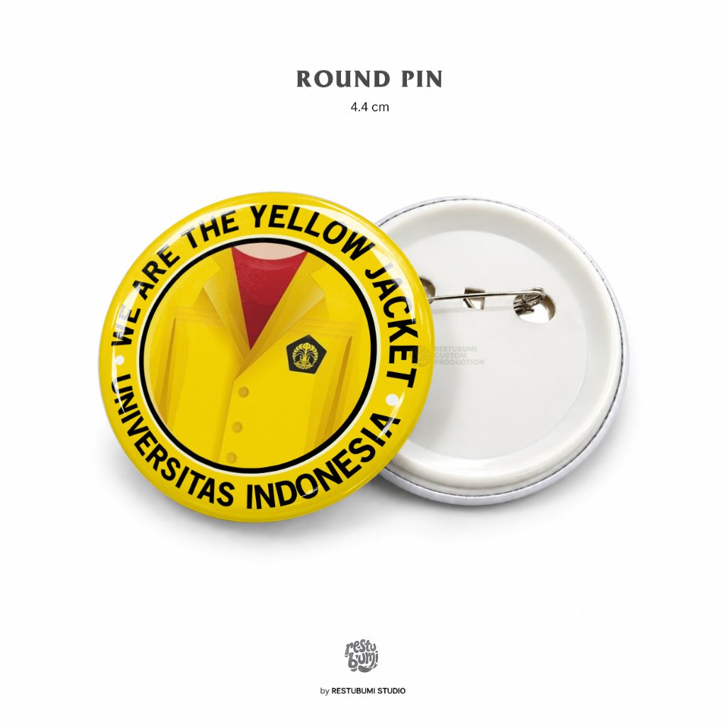 PIN UI universitas Indonesia - 44mm