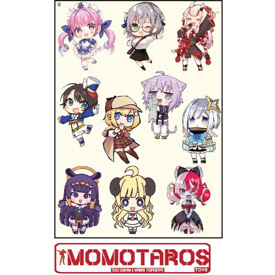 Sticker Hololive anime